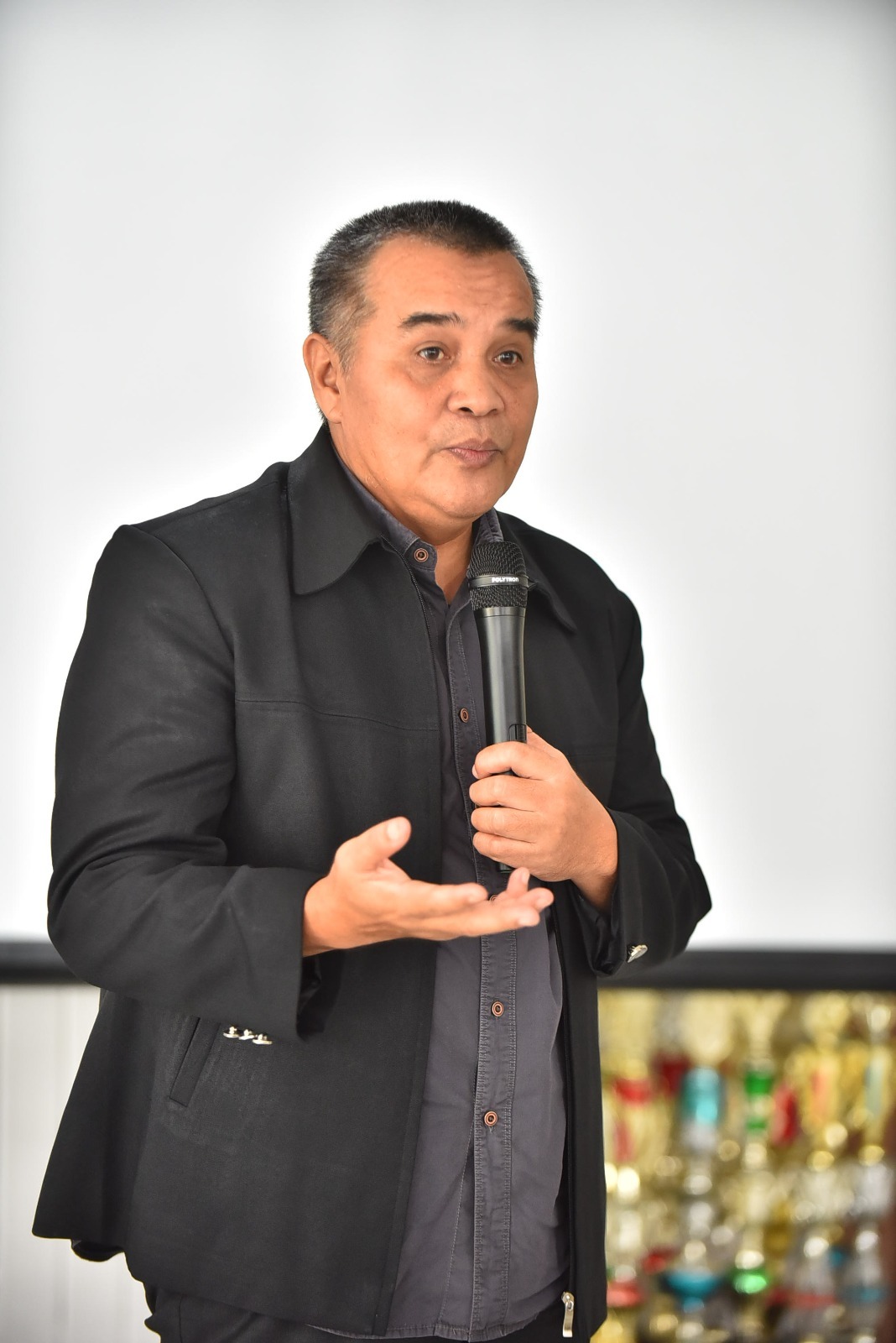 Sekretaris PWI Sumatera Barat Firdaus Abie